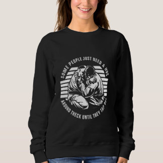 Funny Jiu Jitsu Design Men Women Kids Brazilian Ji Sweatshirt