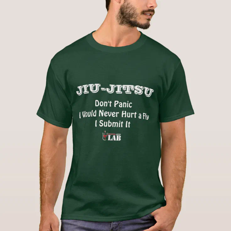 Funny Jiu Jitsu Shirts - Don't Panic | Zazzle