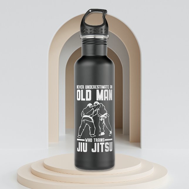 Funny Jiu Jitsu Training Stainless Steel Water Bottle (Creator Uploaded)