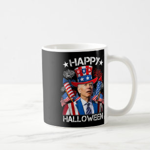 Funny Joe Biden 4th Of July Shirt Happy Halloween Coffee Mug