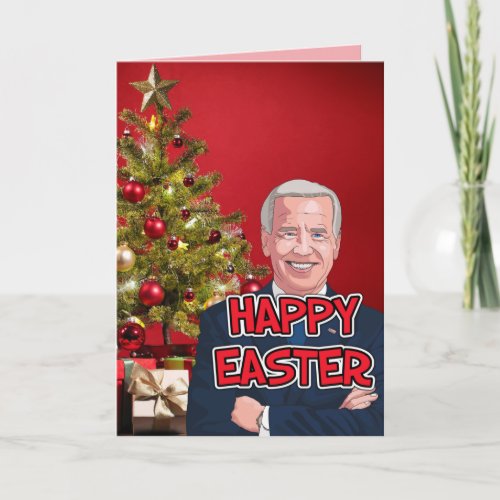 FUNNY JOE BIDEN CHRISTMAS CONFUSED FUNNY CARDS