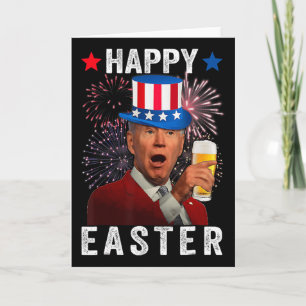 Funny Joe Biden Confused Happy Easter For 4th Of J Card