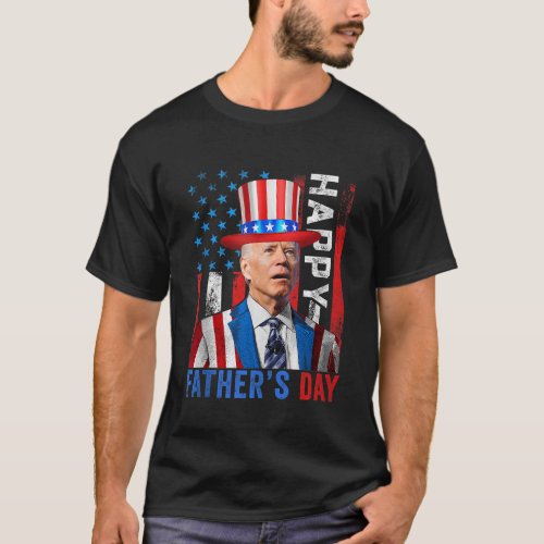 Funny Joe Biden Dazed Happy Easter America Flag 4t T_Shirt