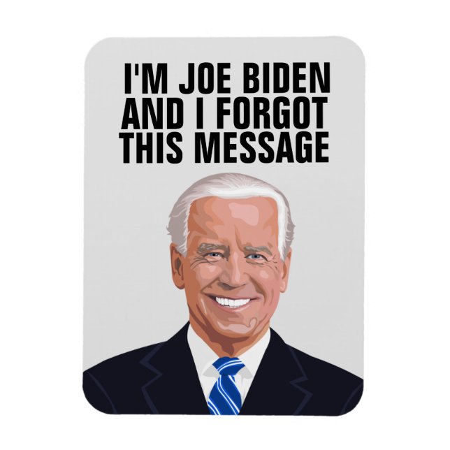 FUNNY JOE BIDEN LARGE PHOTO MAGNETS (Vertical)