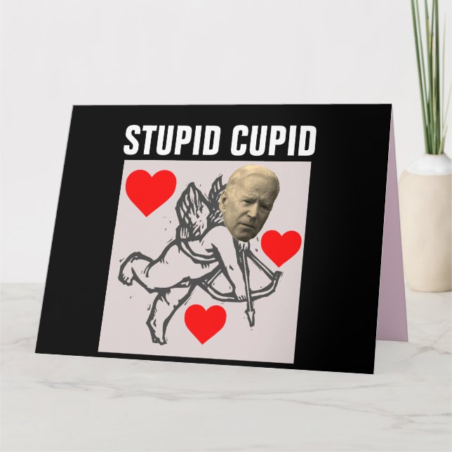 FUNNY JOE BIDEN OVERSIZED VALENTINE'S DAY CARDS (Front)