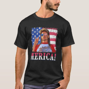 Funny Joe_Dirt's Merica 4Th Of July American Flag T-Shirt