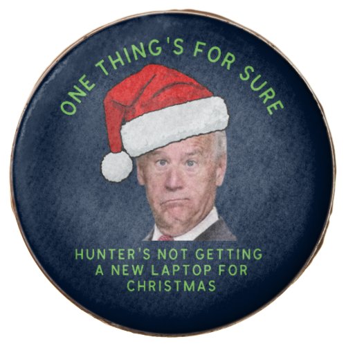 Funny Joe Hunter Biden Conservative Christmas Chocolate Covered Oreo