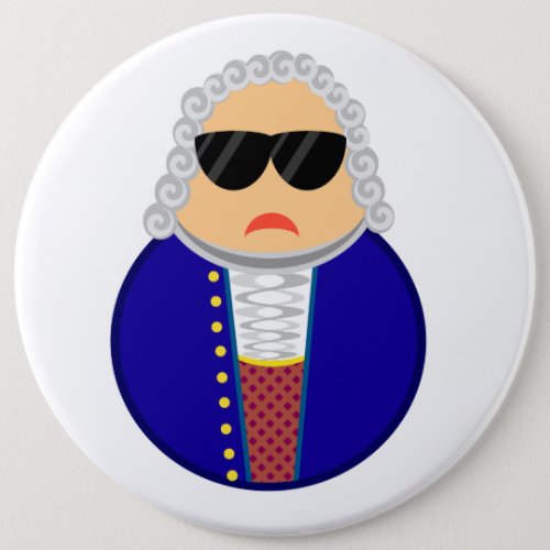 Funny Johann Sebastian Bach Composer Button