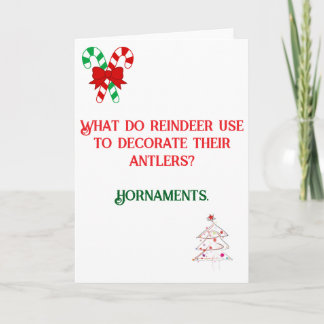 Funny Joke designed Christmas Card