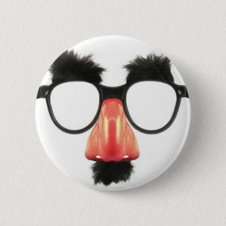 Funny Joke Glasses Pinback Button