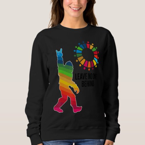 Funny Joke Hilarious Saying Quote  Leave No One Be Sweatshirt