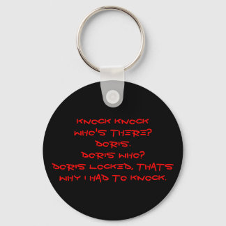 funny joke keychain