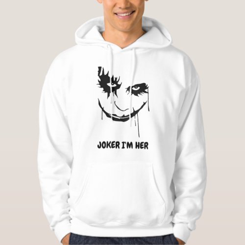 FUNNY JOKER T_SHIRT HOODIE