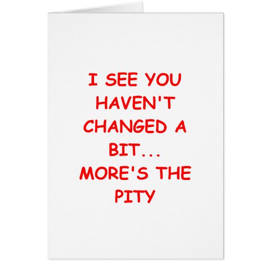 funny jokes for you cards (Front)