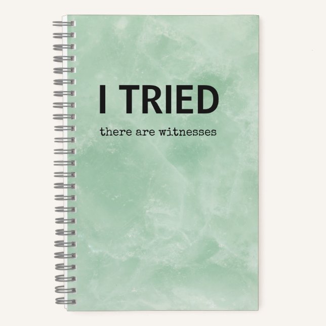 Funny Journal | I Tried (Front)
