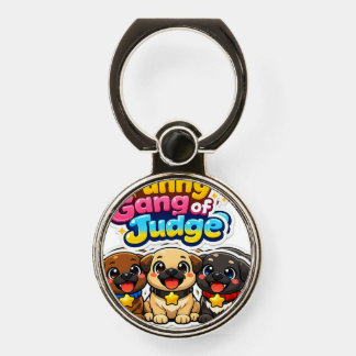 funny judge gang phone ring stand
