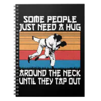 Funny Judo Jiu Jitsu Martial Arts Humor Notebook