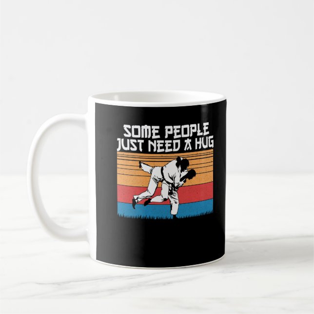 Funny Judo Joke Jiu Jitsu Martial Arts Humor Coffee Mug (Left)