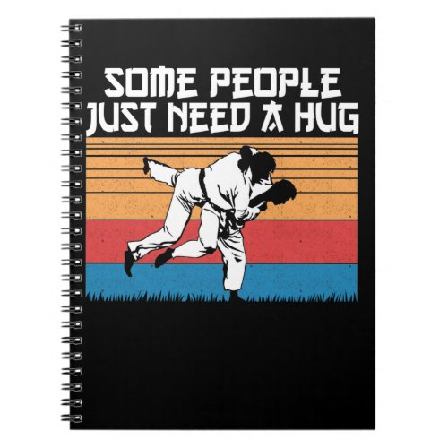 Funny Judo Joke Jiu Jitsu Martial Arts Humor Notebook