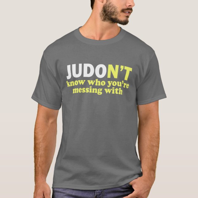 Funny judo shirt (Front)