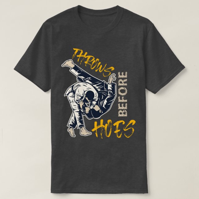 Funny Judoist Men Gift Martial Arts Judo T-Shirt (Design Front)