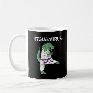 Funny Jujitsu, T-Rex Jiu Jitsu Black Belt gifts Coffee Mug