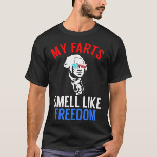 Funny July 4th Party - Funny George Washington Tee