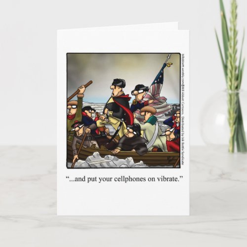Funny July Fourth Greeting Card
