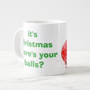 Funny Jumbo Christmas Mug - Gifts - Coffee
