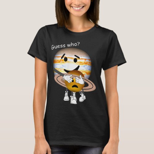 Funny Jupiter Saturn Astronomy Astronomer Planetar T_Shirt
