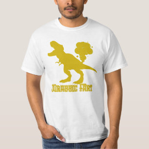 Funny Jurassic Fart T-Rex T-Shirt