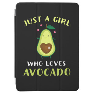 Funny Just A Girl Who Loves Avocado iPad Air Cover