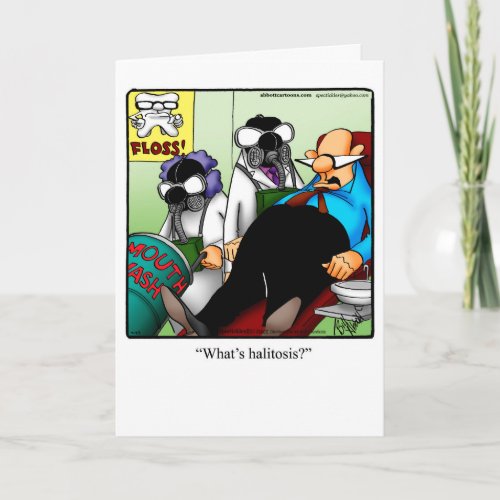 Funny Just For Laughs Greeting Card