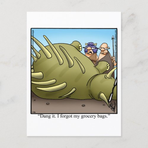 Funny Just For Laughs Postcard 