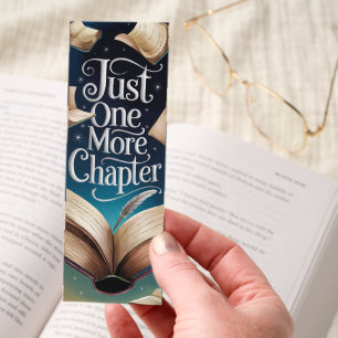 Funny Just One More Chapter Bookmarks