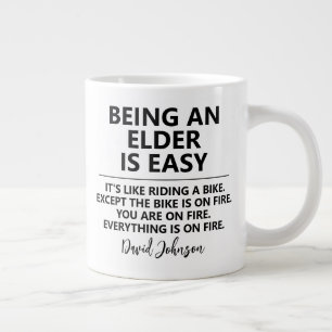 Funny JW Elder Gift Idea Pioneer Appreciation Gift Giant Coffee Mug