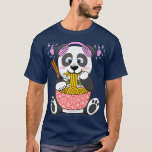 Funny k pop ramen noodle powered by ramen & k-pop  T-Shirt