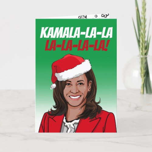Funny Kamala Christmas Card