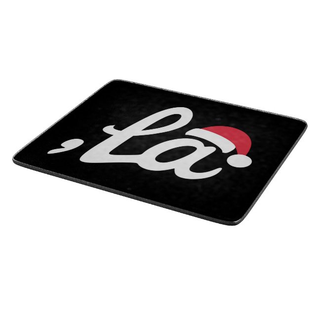 Funny Kamala Harris 2024 Comma La Christmas Cutting Board (Corner)