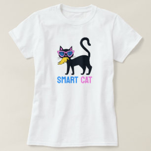 Funny Kamala Harris Black Cat Smart T-shirt Custom