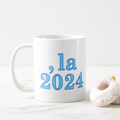 Funny Kamala Harris Comma La 2024 Coffee Mug