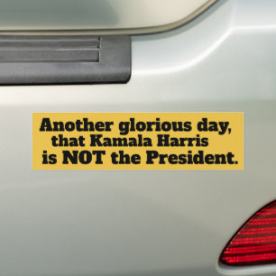 FUNNY KAMALA HARRIS CONSERVATIVE BUMPER STICKER