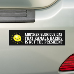 FUNNY KAMALA HARRIS CONSERVATIVE MAGA  BUMPER STICKER