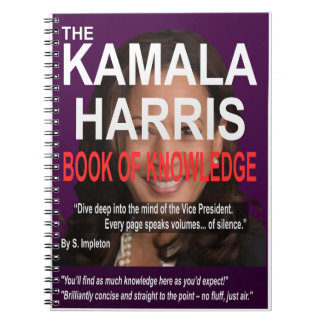 Funny Kamala Harris Political Humor, Gag Gifts Notebook