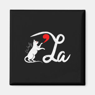 Funny Kamala Harris Tim Wheimer 2024 Cat Comma La Magnet