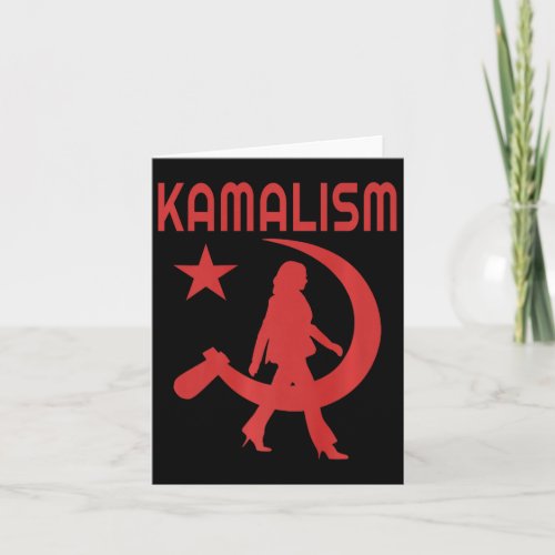 Funny Kamalism Pun  Card