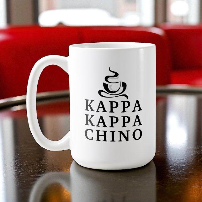 Funny Kappa Kappa Chino Campus Humor Coffee Mug (Creator Uploaded)