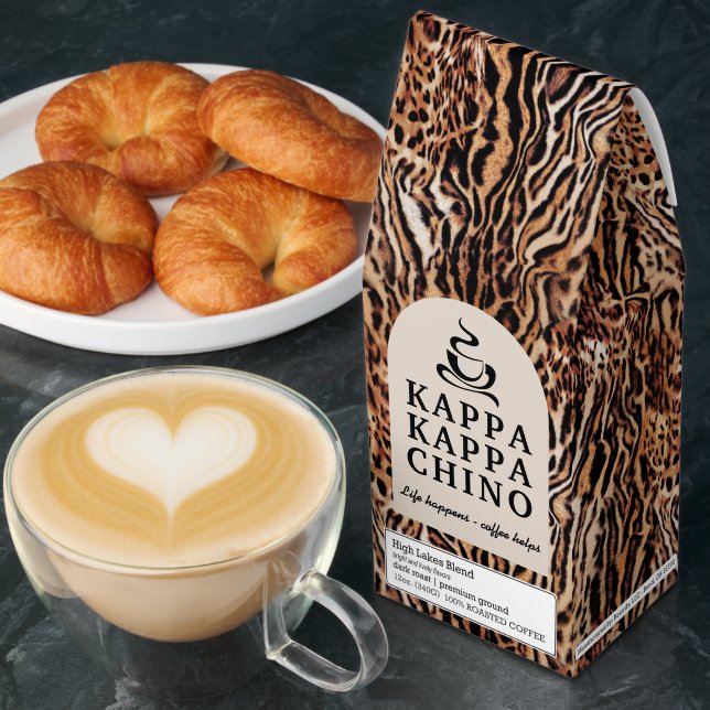 Funny Kappa Kappa Chino Coffee Humor (Breakfast)