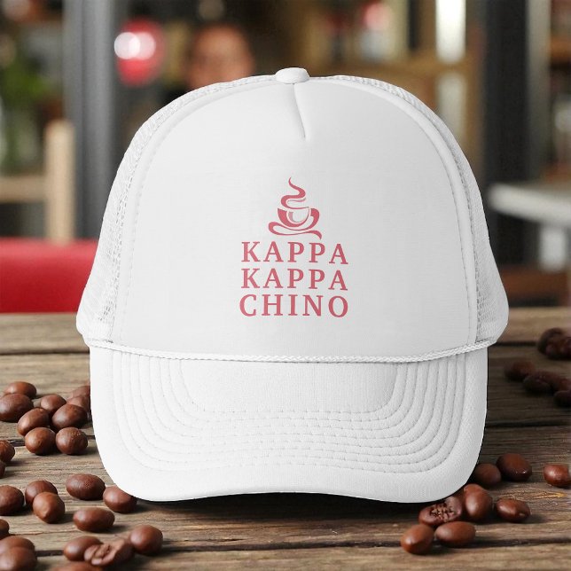Funny Kappa Kappa Chino Greek Lifestyle Trucker Hat (Creator Uploaded)