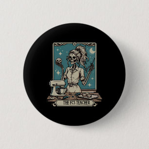 Funny Karate Design For Women Girls Karate Martial Button